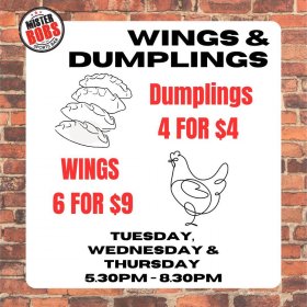 Wings & Dumplings Tile (1080 x 1080 px)